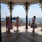 The Spinettes Behind The Scenes Brighton Photoshoot 4