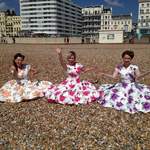 The Spinettes Behind The Scenes Brighton Photoshoot 6